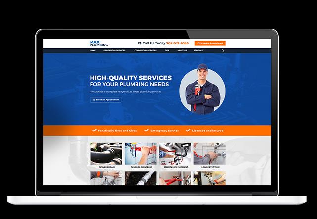 Max Plumbing website